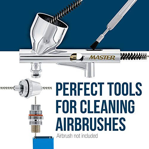 Image of Master Airbrush - Airbrush Cleaning Kit - Spray Gun & Airbrush Clean Set