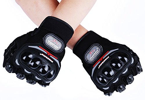 Madbike Guanti di motocicletta estiva trasparente