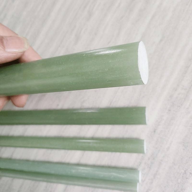 Barra in resina FR4 con asta in fibra di vetro ad alta durezza da 65 cm - Bastone isolante resistente alle alte temperature (1 confezione)(10mm)