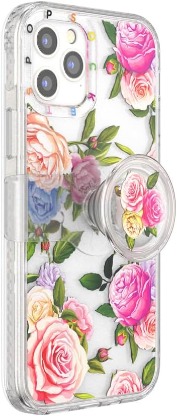 iPhone 12/12 Pro Vintage Floral Magsafe Phone Case | PopSockets | PopCase with Slide