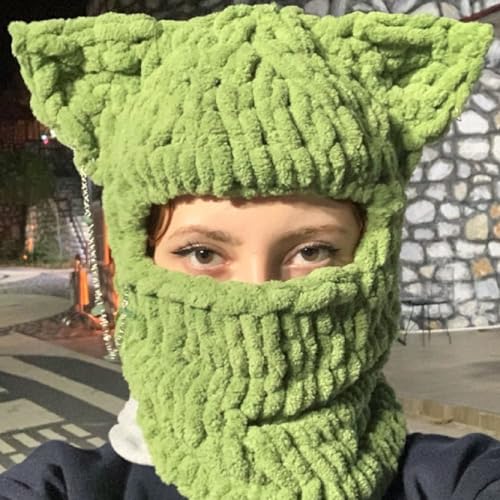 Chapeaux d'oreille tricotés main d'exception, les parfaits accessoires photo d'Halloween - 5