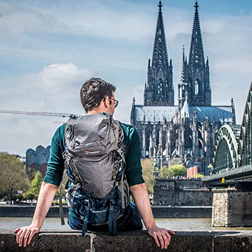 Miniatura 2 de Mountaintop Mochila De Senderismo Para Hombre Y Mujer 80 Litros, Multifuncional, Ideal Para Trekking, Viajes, Acampada, Montaña Y Escalada, Diseño Ergonómico Y Resistent