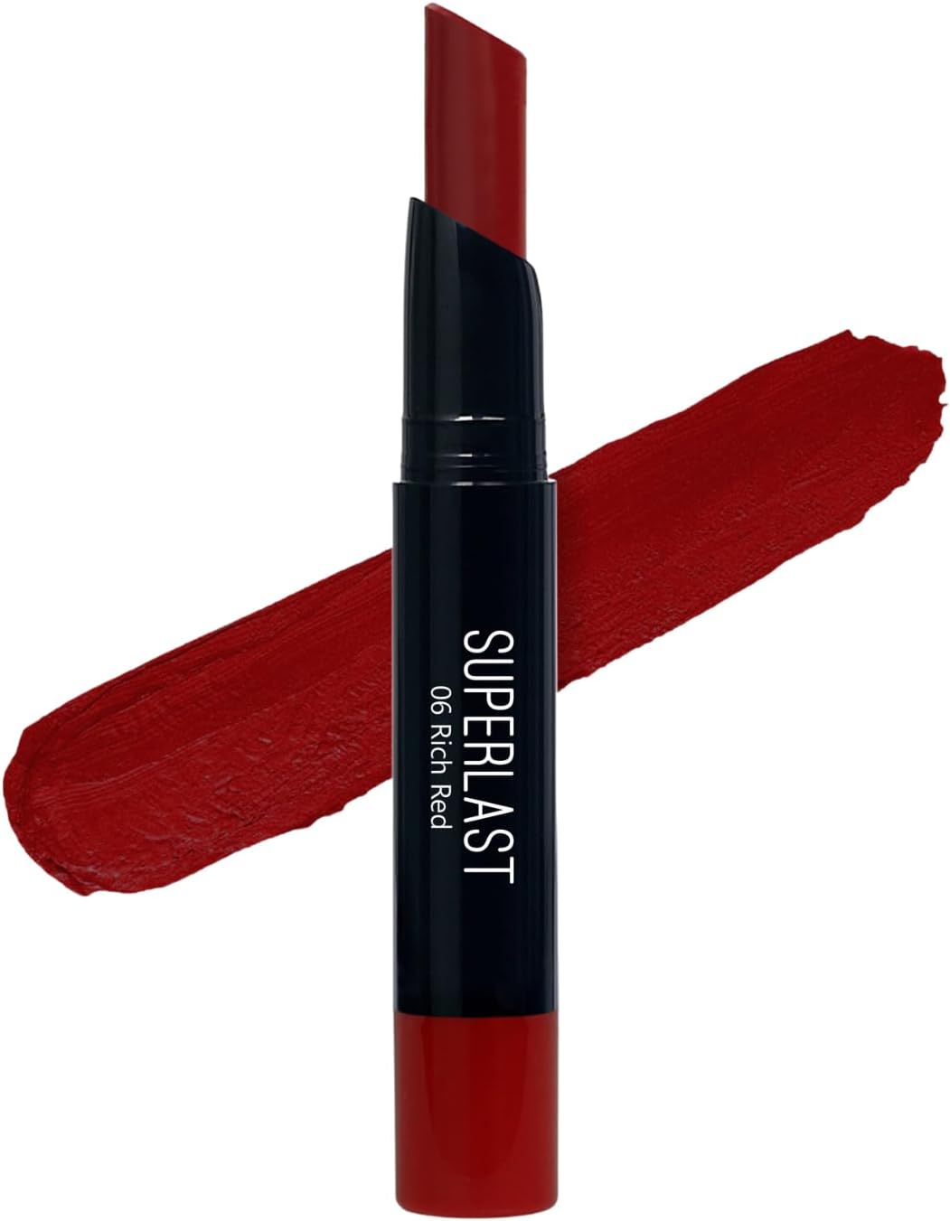 Superlast Lipstick Matte Finish (Shade 06 - Rich Red)