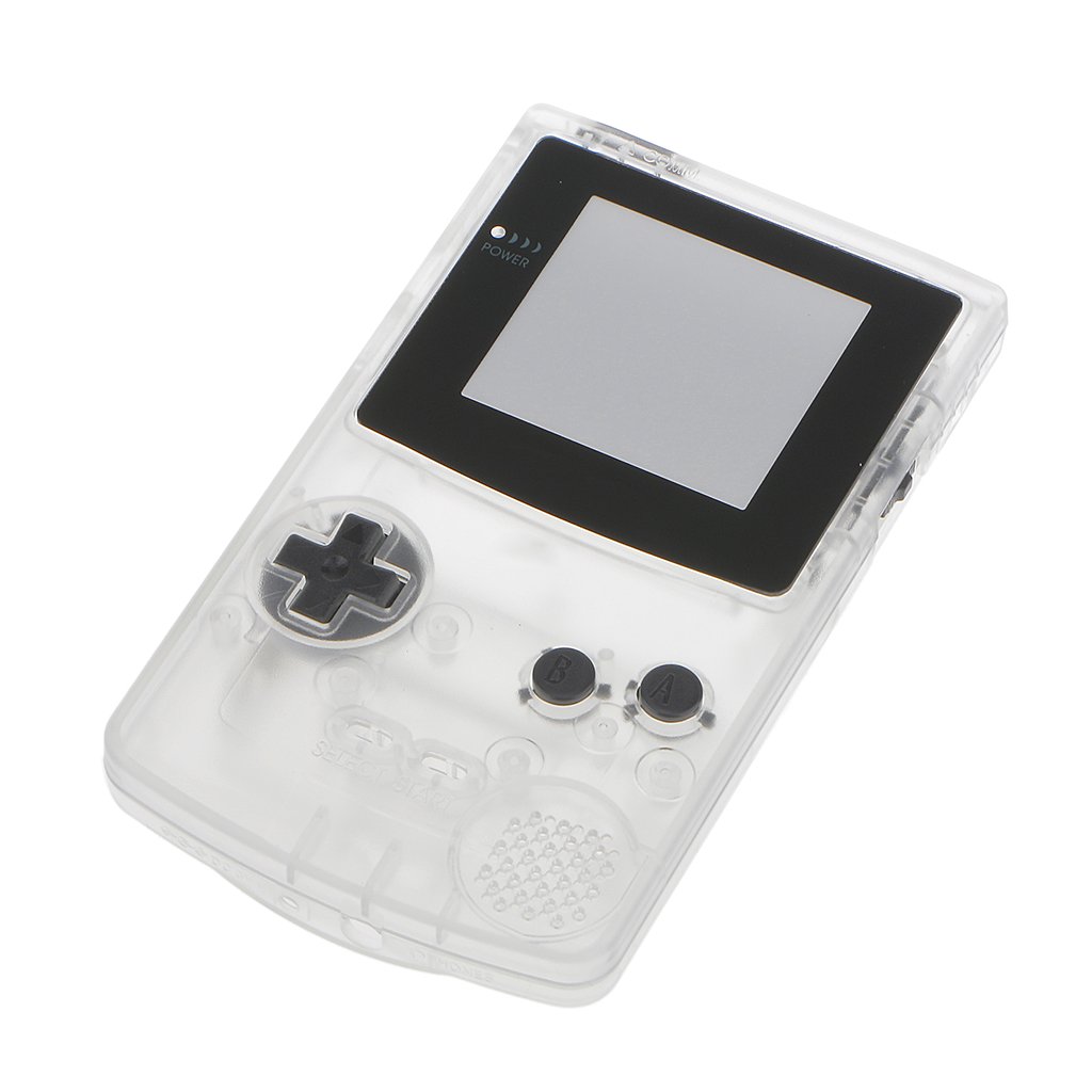 NF&E Clear Case Housing w Screen&Tools for Nintendo Game boy Color GBC  [video game] : Amazon.in: Video Games