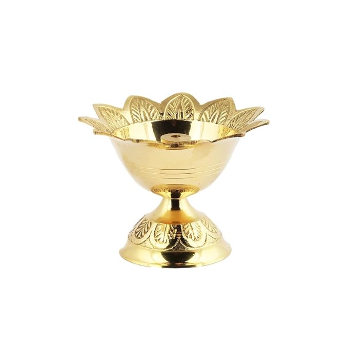 Shubhkart Nitya Devdas Deep Brass Diya
