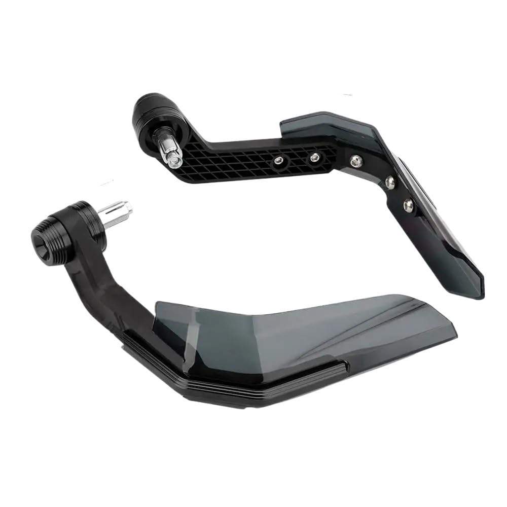 Protège-mains moto alliage aluminium robuste grand format pour protection guidon universelle