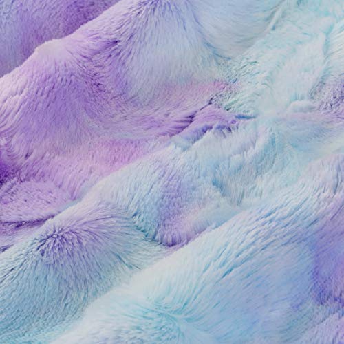 Shannon Minky Luxe Cuddle Sorbet Mermaid Fabric by the Yard