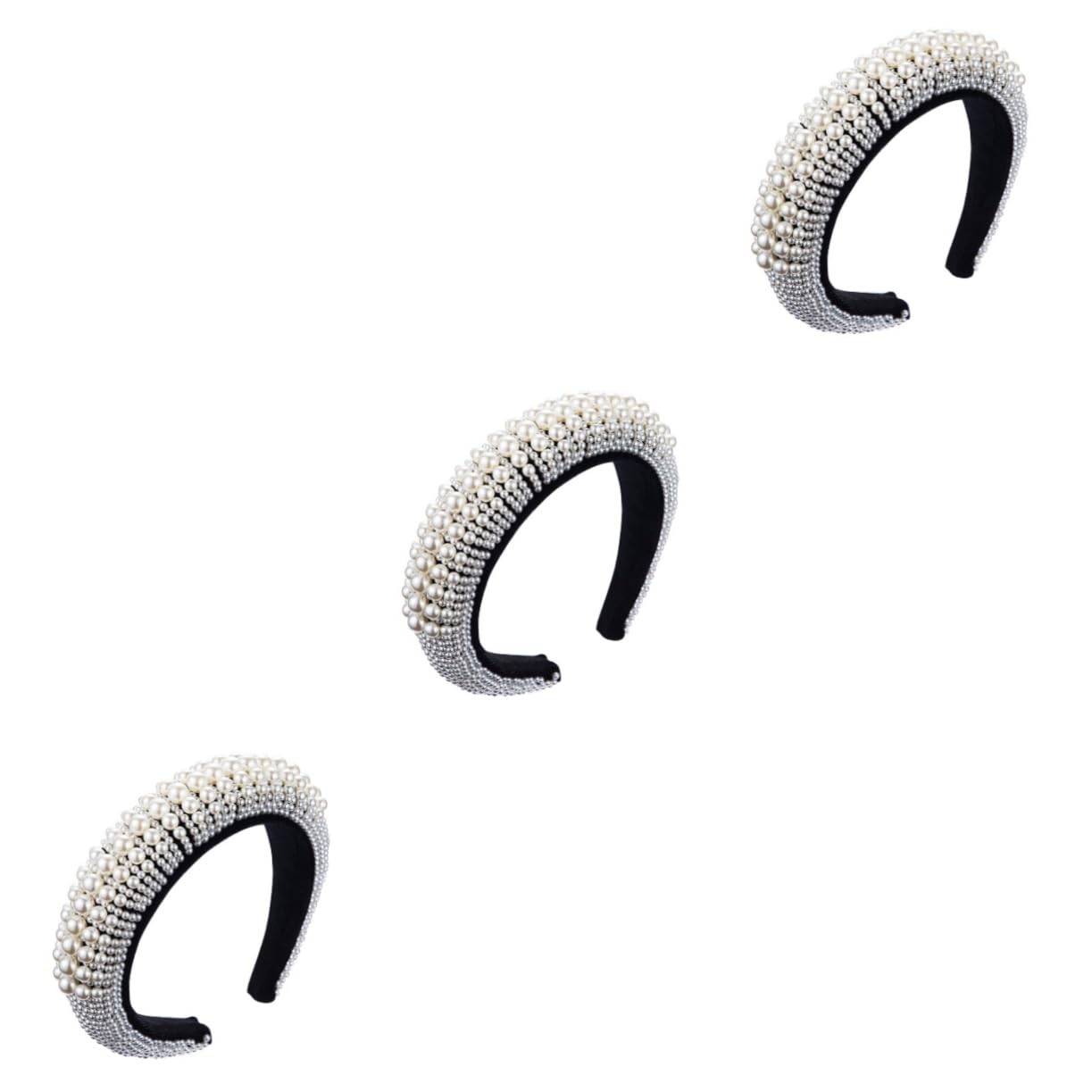DOITOOL 3 Cerchietti Per Larghi Ed Eleganti Per Donna Per Occasioni Quotidiane O Speciali
