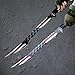 DISPATCH 2pc Ninja Twin Katana Samurai Sword Machete Fixed Blade Combat Set with Sheath for Hunting, Outdoor Camping, Survival