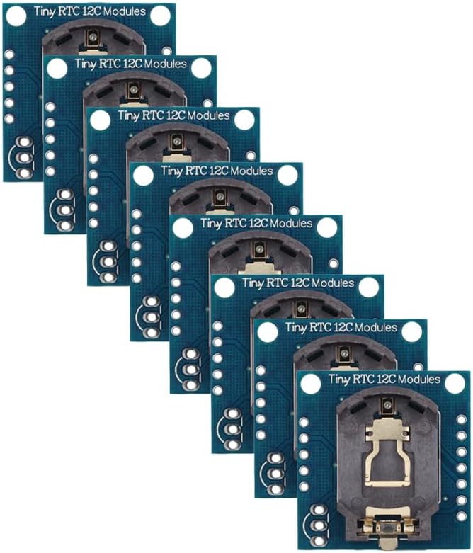8Pcs Tiny I2C DS1307 Real-Time Clock Module RTC 24C32 Memory Clock Module Board for AVR ARM PIC
