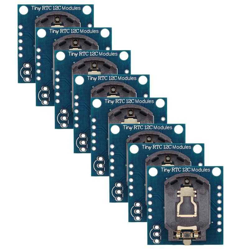 8Pcs Tiny I2C DS1307 Real-Time Clock Module RTC 24C32 Memory Clock Module Board for AVR ARM PIC