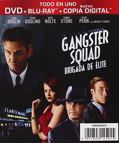 Gangster Squad (Brigada De Élite) (DVD + BD + Copia Digital) (Blu-ray) [2013] (Import Movie) (European Format - Zone 2) image 4