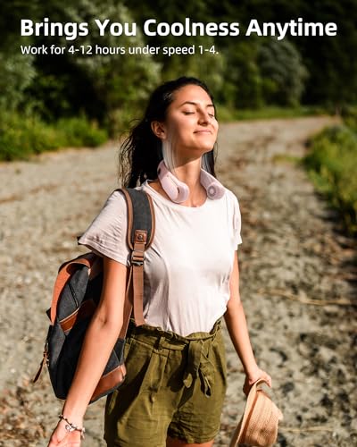 Koonie Rechargeable Neck Fan - 55% Off, Now $9.08