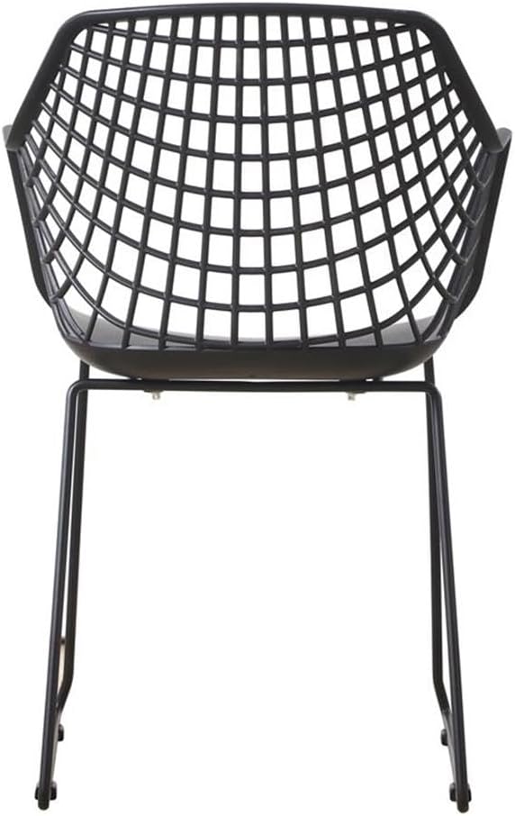 Moe's Home Collection Honolulu Chair Black-Set of Two