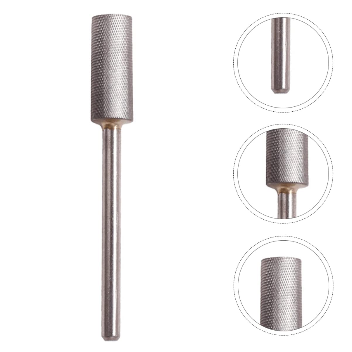 Wolframstahl Maniküre-Schleifkopf-Set - Doppelkopf, 3 Verschiedene Köpfe, Für Heim & Nagelstudio