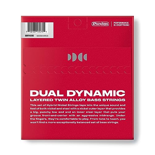 DUNLOP - bass strings - Hybrid Nickel 45-105, 45-105 GAUGE - Image 2