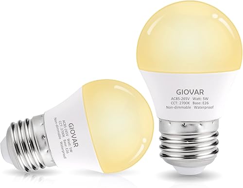 Bombillas LED de repuesto para campana extractora, equivalente a 40 W, bombilla LED para electrodomésticos para refrigerador/campana de