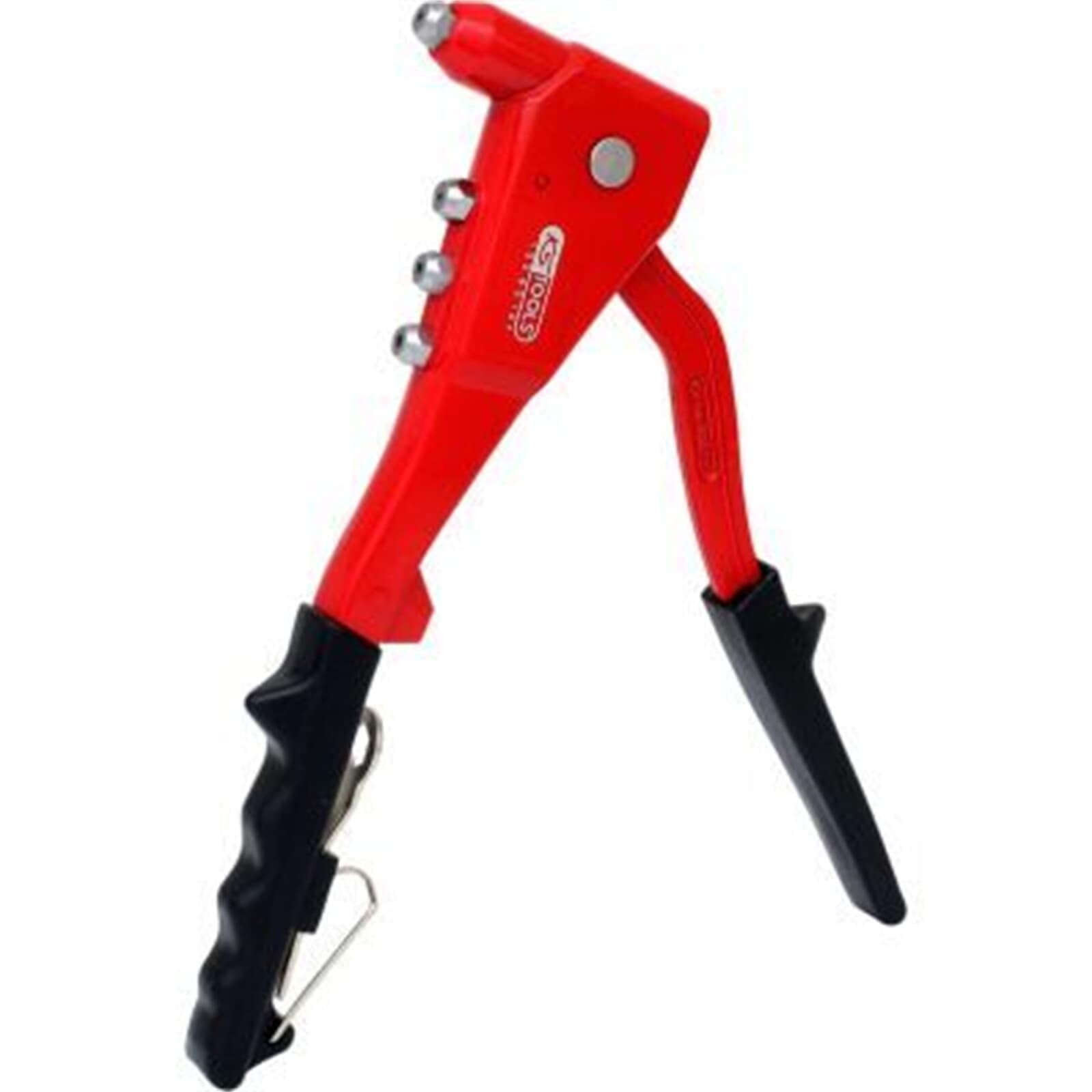 KS Tools 150.9510 - Tenazas de remaches manuales estándar, cuerpo sólido de metal fundido (tamaño: 270 mm)