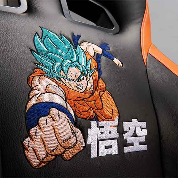 Subsonic - Chaise Gaming Dragon Ball - Fauteuil de Bureau Ergonomique avec Mousse Haute Densité, Mécanisme à Bascule et Accoudoirs Confortables - Hauteur Réglable - Noir – Image 3