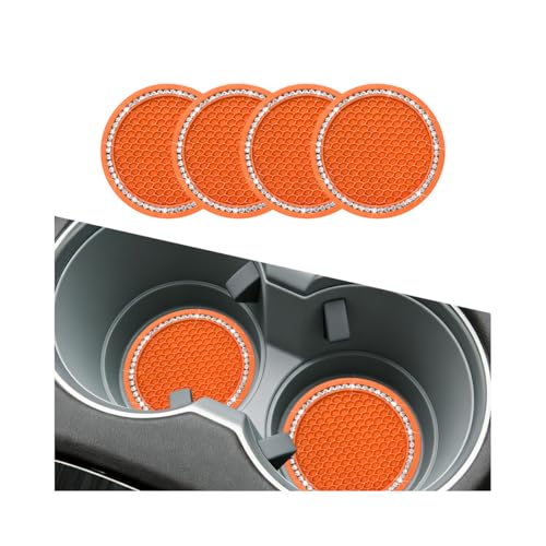 Zpana Portavasos para Carro, 4 Piezas 2.75 Inch Antideslizante miniatura 1