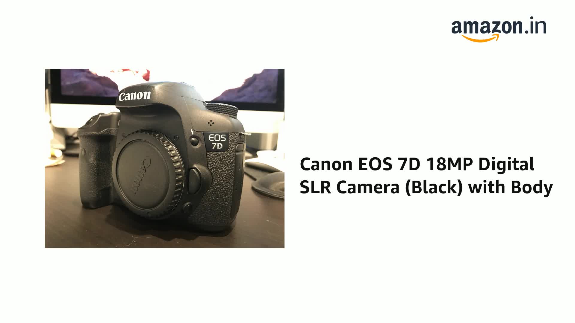 CANON、EOS、7Ｄ、 Canon EOS 7D DSLR Camera (Body only) Price in India - Buy