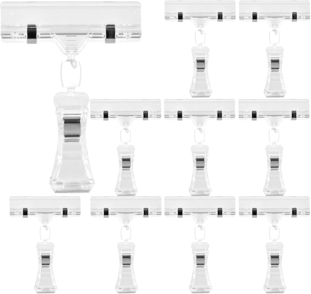 Amazon | fogman ポップクリップ POP スタンド 値札 広告 ディスプレイ