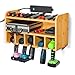 Drill Charging Station | Drill Storage | Wall Mounted Tool Storage Organizer | Power Tool Storage - Power Drill Toolbox Screwdriver Cordless Drill Organizer - Tool, Parts Craft Organizer Wooden