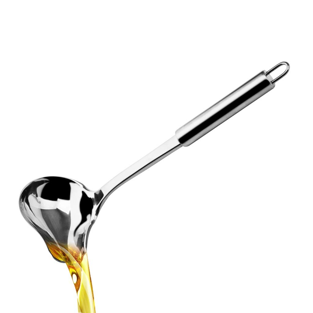 Set 4 Cucchiai Salsa Acciaio Inox - Mestolo Con Beccuccio Anti-Goccia - Foto 8