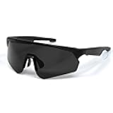 Polarized Bluetooth Sunglasses for Men,Sport Smart Glasses for Women with Open Ear Music Speakers,Built-in Mic,UV Protection Running Baseball Sunglasses, Cycling Glasses(Black)