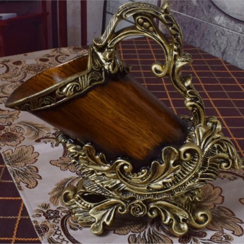 Soporte vintage para botellas de vino de resina miniatura 3