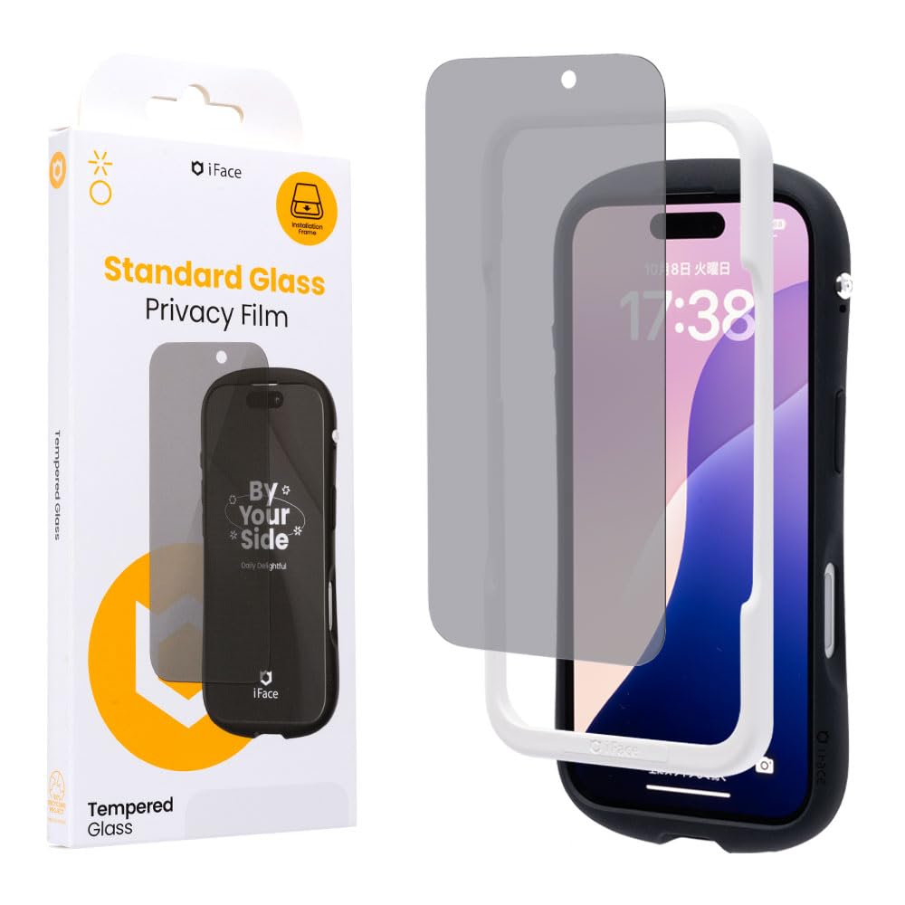 Amazon.co.jp: iFace のぞき見防止 iPhone16/ iPhone15/ iphone14Pro 