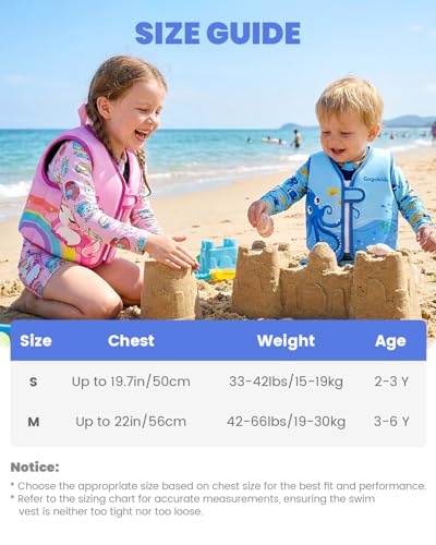 Image of Gogokids Puddle Float Jumper 33-66 Pounds, Toddler Swim Vest Kids Floaties