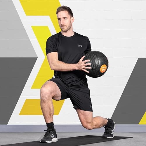 Medicine Balls – 1kg to 10kg | Home Fitness and Gym Slam Balls – High Grip Textured Rubber Finish (2kg) - Image 3