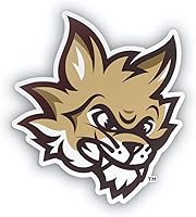 Vista 99 de Adhesivo de vinilo rojo resistente a la intemperie de Lobos de la Universidad de Nuevo México de la UNM Nudge Printing