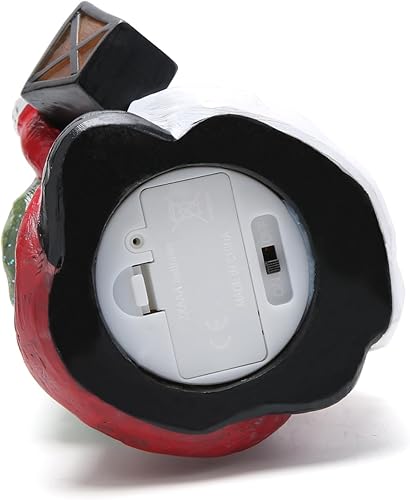 Miniatura 8 de Hodao Decoraciones de gnomos de Navidad de 7.75 pulgadas, figuras de gnomo de árbol de Navidad, lámpara de luz, decoraciones de gnomos hechos a