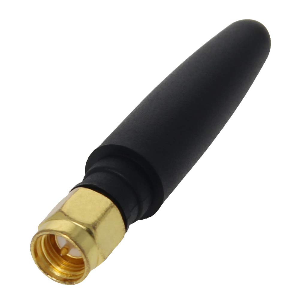 6X 433Mhz Antenne 5Dbi GSM RP-SMA Plug Caoutchouc ÉTanche Antenne