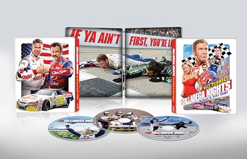 Image of Talladega Nights: The Ballad of Ricky Bobby 20th Anniversary (4K Ultra HD + Blu-ray + Digital SteelBook)