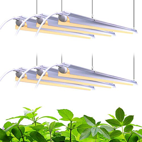 Barrina Plant Grow Light, 252W(6 x 42W, 1400W Equivalent), Full Spectrum, LED Grow