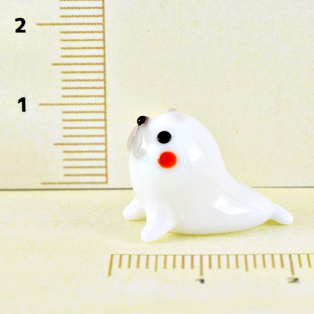 Amazon.co.jp: フォーカート かわいい 手作り ガラス細工 白