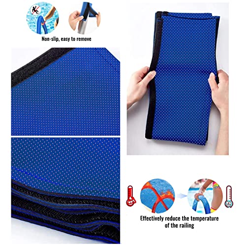 Barandal para piscina acero inoxidable 80x80 cm miniatura 5