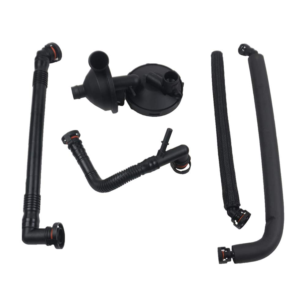 Bisenya Crank CCV Case Valve & Tuyaux Remplacement pour 3 SERIES E46 5 SERIES E39 E60 E61 7 SERIES E38 E65 E66 X3 E83 X5 E53 Z3 ROADSTER Z4 E85 ROADSTER