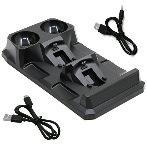 LILY PS VR / PS Move oplader/controller laadstation voor PS4 / PS VR / PS Move (Dual Charger Dock voor DualShock 4… - Image 7