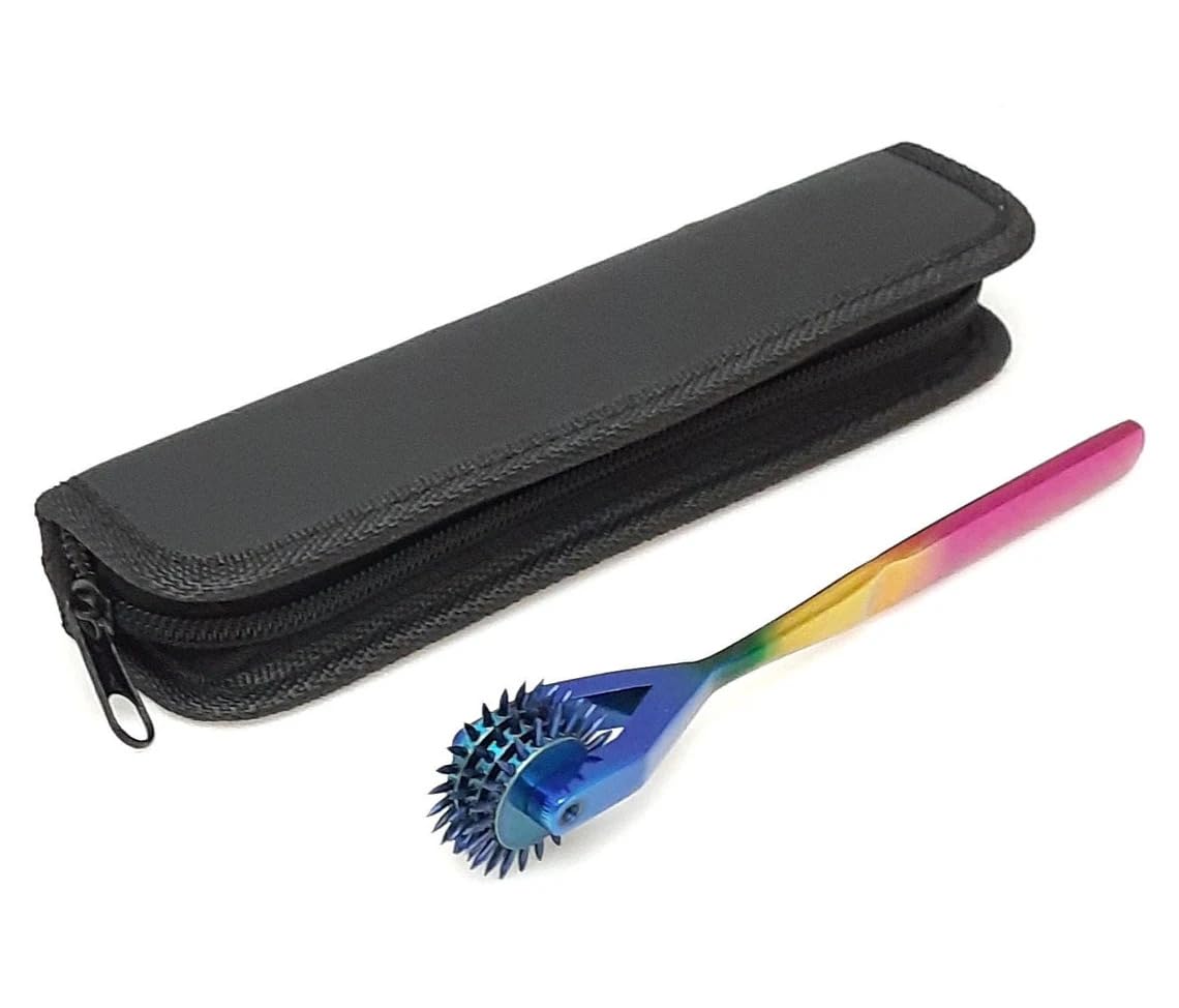 Wartenberg Windrad Sensory Neuro Windrad Nerventest Diognostisches Windrad 3 Rad Mehrfarbig