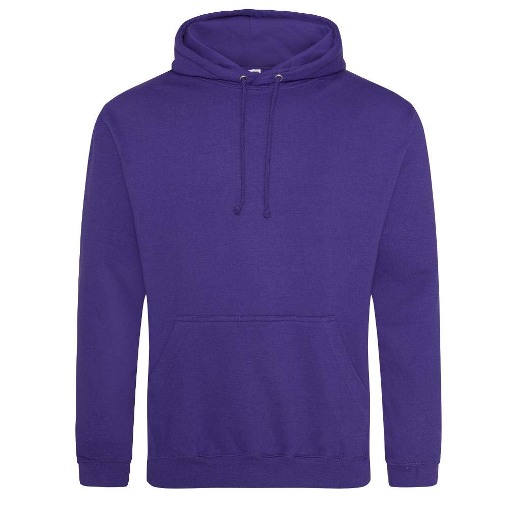 Just Hoods College Hoodie - purple - Medium