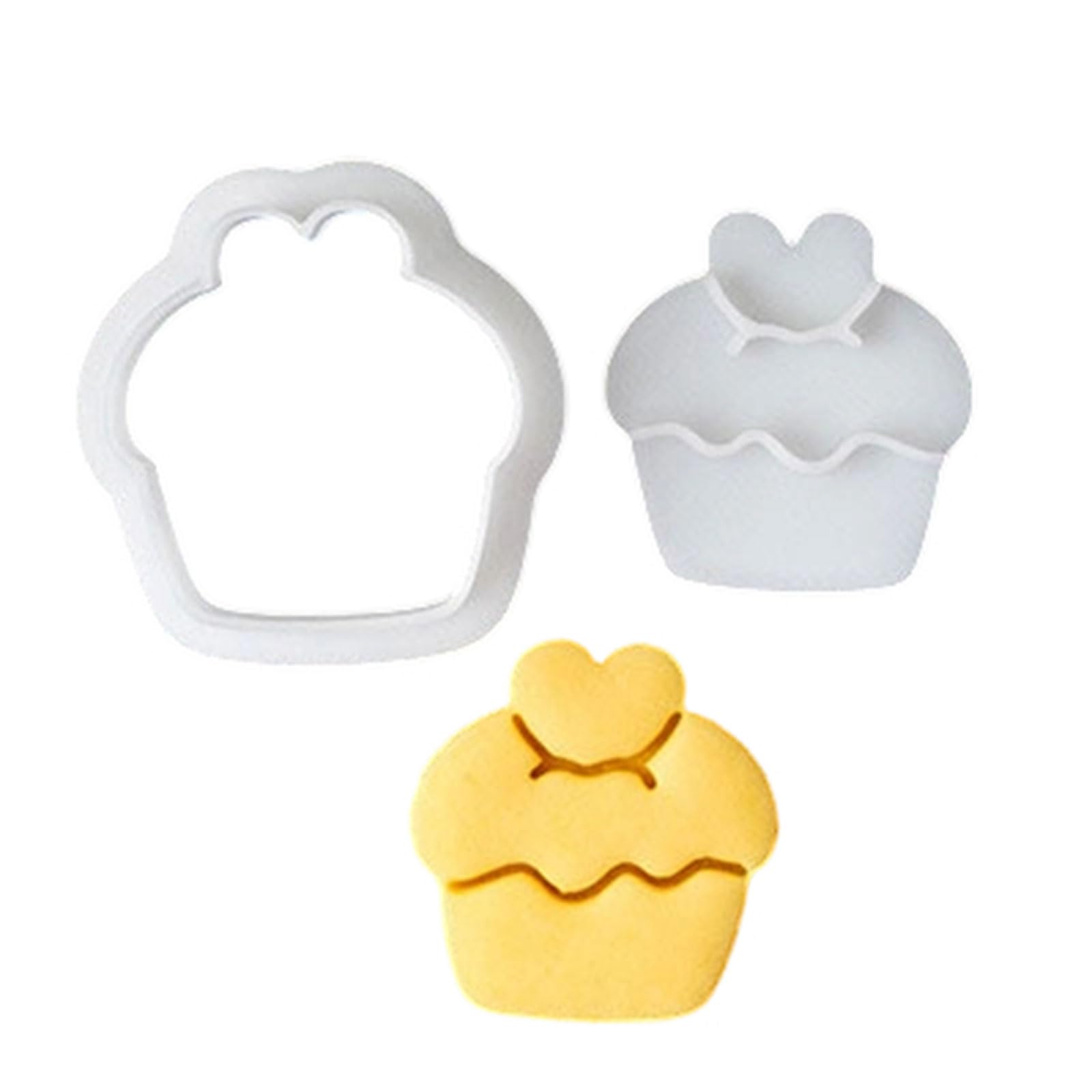 LUCKGONI Cartoon Proposal Wedding Cookie Desserts Cutter Set With Heart For Romance Baking And Special Occasion