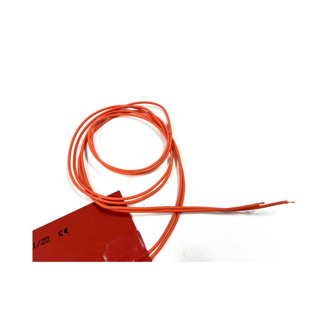 Resistencia silicona autoadhesiva para evaporador 200W 220V | Para buffets, mesas cálidas, vitrinas refrigeradas | Calentadores de aceite | Prensas térmicas, moldes, placas calefactoras