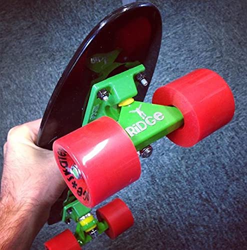 Ridge Maple – Mini Cruiser Rétro 22 Pouces, érable 7 Plis, Roues 12 Mm Tendres, ABEC 7, Essieux Alu 3 Pouces, Gommes 90A