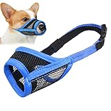 Mesh Dog Muzzle for Small Medium Large Dogs, Soft Dog Muzzle to Prevent Biting Chewing and Certain B