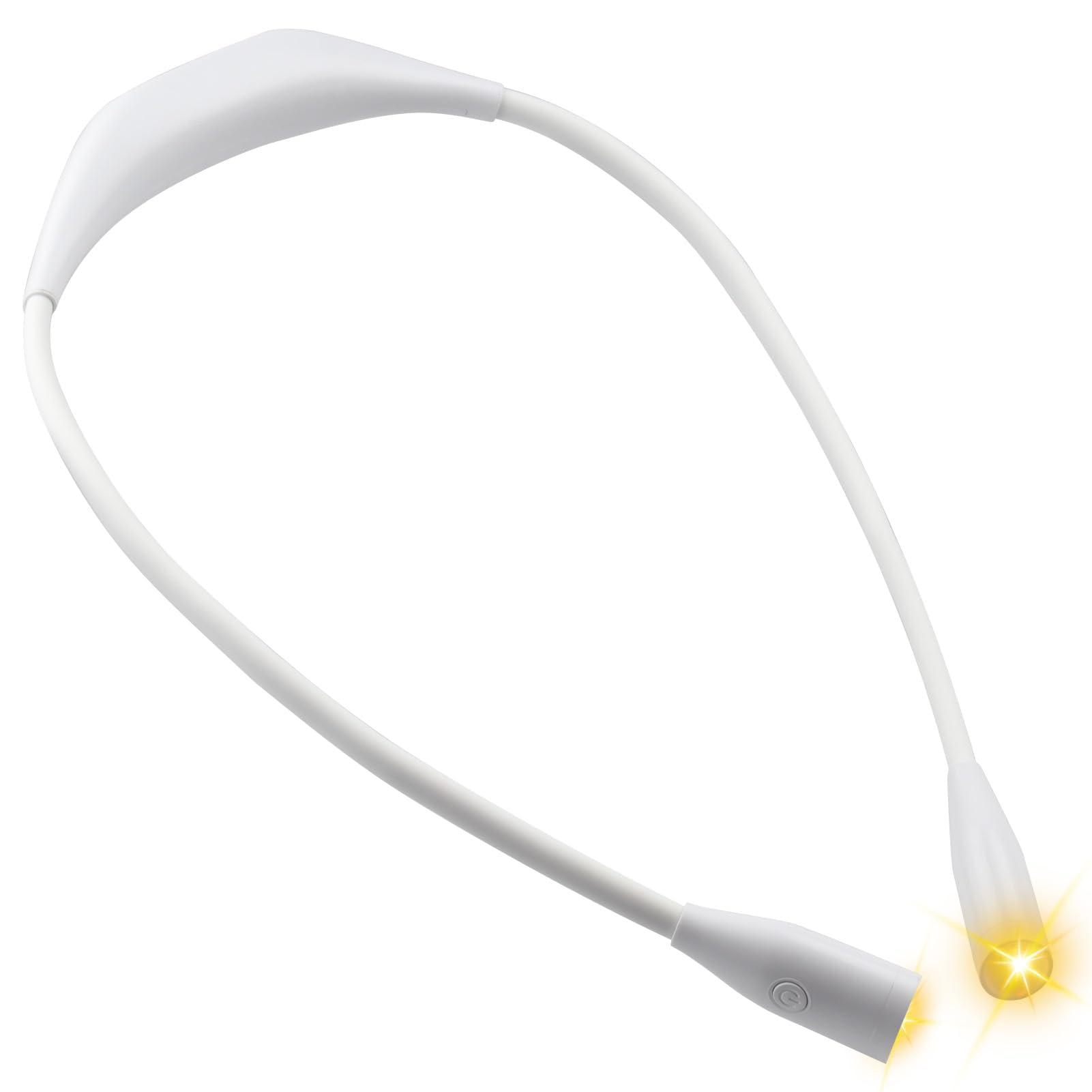 Lámpara de Cuello Lumi Crealis, Luz Ajustable Recargable para Lectura, Ganchillo y Costura, 3 Colores y 9 Niveles de Brillo, Collar Flexible y Rotación 360°, Ideal para Manualidades y Reparaciones