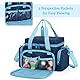 LoDrid Tragetasche kompatibel mit Tonie, Aufbewahrungstasche Organizer für Audio-Player-Set und Zubehör mit Griff und Schultergurt, Blau, nur Tasche (patentiertes Design)
